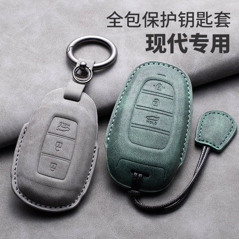 Suitable For Modern Key Cover Beijing Hyundai New Shengda Ix45 Santa Fe Stereo 3D Shaping Key Bag - Image 5